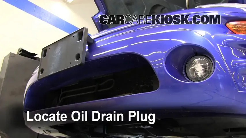 2005 Mitsubishi Eclipse Spyder GS 2.4L 4 Cyl. Oil Change Oil and Oil Filter
